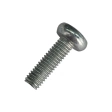Винт с полукруглой головкой М6х16 имм DIN 7985, оцинкованный, полная резьба