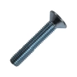 Винт потай 5х50 мм DIN 7991 класс прочности 8.8, полная резьба, оцинкованный