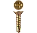 Саморез оконный, под сверло, ЖЦ, 10шт.
