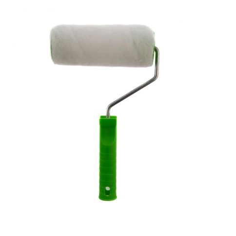 Валик искусств. мех с ручкой d-48 мм d руч. 6 мм ворс 15 мм 150 мм полиэстер Сибртех фото 1