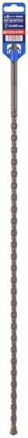 Бур по бетону CUTOP, Profi, двойная резьба, SDS-Plus, 12х600 мм фото 2