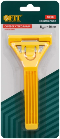 Скребок 50 мм стекольный пластиковый фото 1