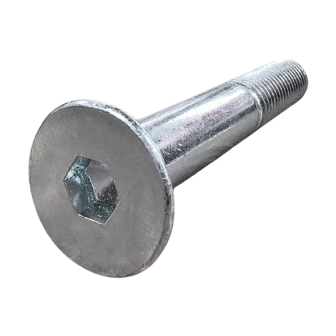 Винт потай 10х70 мм с внутр. шестигр. DIN 7991 класс прочности 10.9, неполная резьба, оцинкованный фото 1