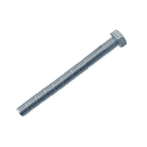 Болт 10х140 мм DIN 933 полная резьба, оцинкованный фото 1