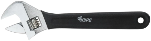 Ключ разводной антискользящее покрытие рукоятки 250 мм (30 мм) фото 1