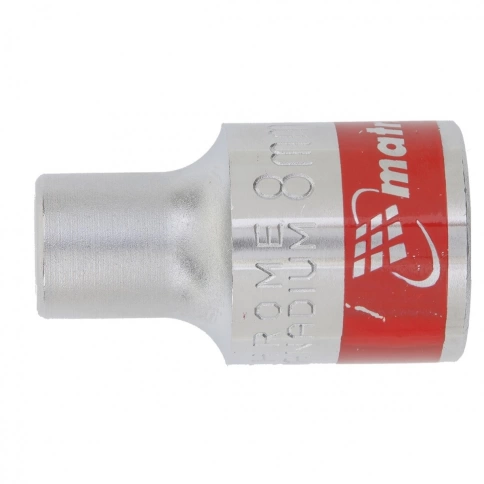 Головка торцевая хромированная 12-гранная 10 мм под квадрат 1/2 CrV Matrix фото 1