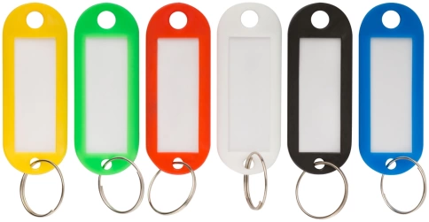 Бирки для ключей, набор 6 шт, Курс фото 1