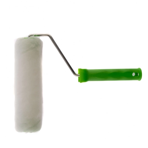 Валик искусств. мех с ручкой d-48 мм d руч. 6 мм ворс 15 мм 200 мм полиэстер Сибртех фото 1