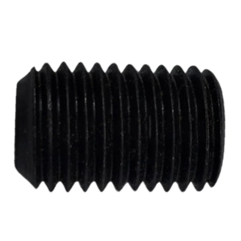 Винт установочный с внутр. шестигранником 16х35 мм, класс прочности 12.9 DIN 913 тупой конец, черный фото 1