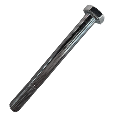 Болт М10х1,25х100 мм, класс прочности 10.9 DIN 960, неполная резьба, оцинкованный фото 1