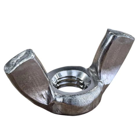 Гайка барашковая М10 DIN 315 нержавеющая фото 1