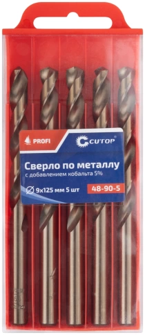 Сверло по металлу Cutop Profi с кобальтом 5%,  фото 20