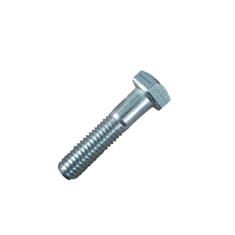 Болт 12х55 мм класс прочности 8.8 DIN 931 неполная резьба, оцинкованный фото 1