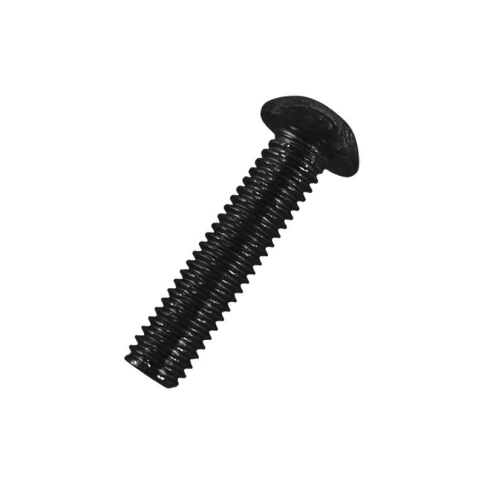 Винт с полукруглой головкой и внутренним шестигранником 6х25 мм ISO 7380 класс прочности 10.9 фото 1