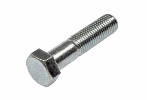 Болт 10х160 мм класс прочности 8.8 DIN 931 ГОСТ 7798 неполная резьба, оцинкованный фото 1