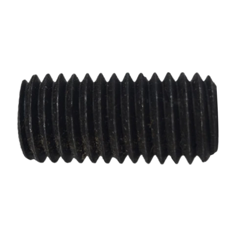 Винт установочный с внутр. шестигранником 8х12 мм, класс прочности 12.9 DIN 913 тупой конец, черный фото 1