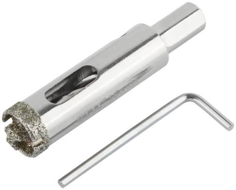 Коронка по керамограниту, камню и кафелю кольцев с центров сверлом фото 19