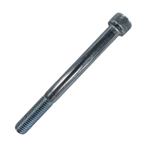 Винт 12х120 мм класс прочности 12.9 DIN 912, неполная резьба, оцинкованный фото 1