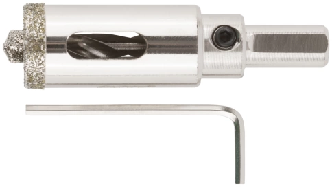 Коронка по керамограниту, камню и кафелю кольцев с центров сверлом фото 24