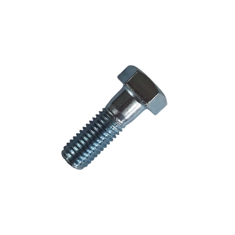 Болт 18х50 мм класс прочности 8.8 DIN 931 неполная резьба, оцинкованный фото 1