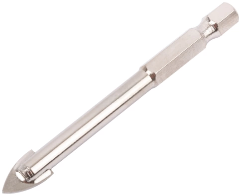 Сверло по кафелю шестигранный U-хвостовик под биту, фото 16