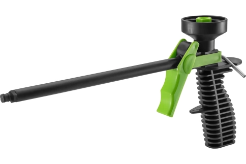 Пистолет для монтажной пены, пластмассовый корпус, Сибртех фото 1