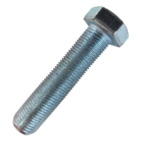 Болт М16х1,5х70 мм класс прочности 10.9 DIN 961, полная резьба, оцинкованный фото 1