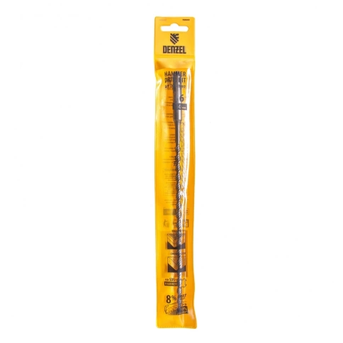 Бур по бетону Cobalt W-tip, двойная спираль, SDS-Plus, 6х260 мм Denzel  фото 4