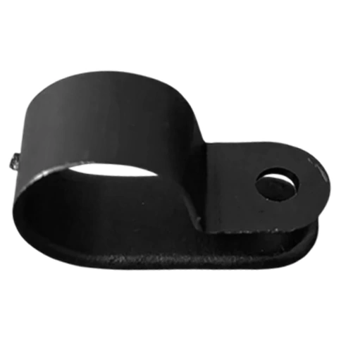 Крепеж-серьга для крепления кабеля d16, черная фото 2