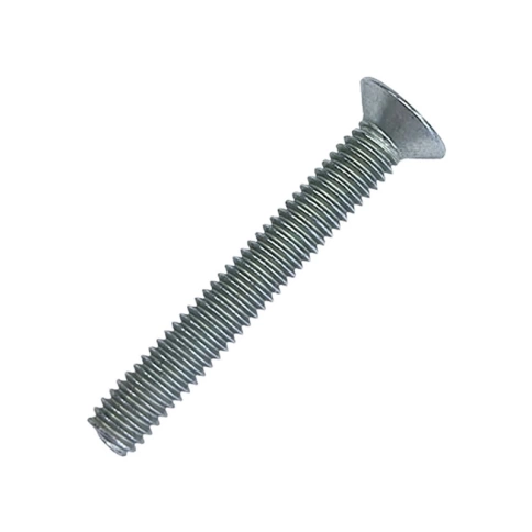 Винт потай 6х35 мм DIN 965, полная резьба, оцинкованный фото 1