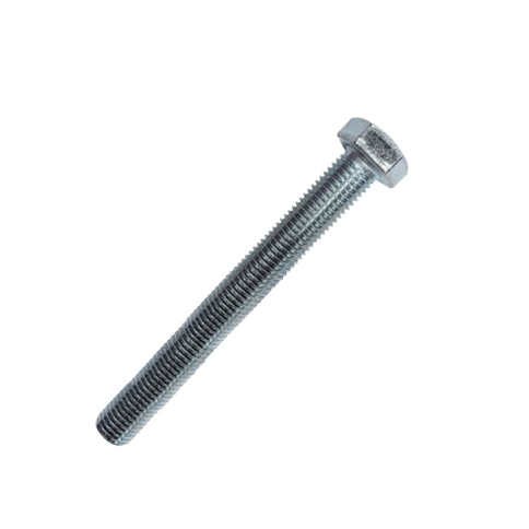 Болт 10х80 мм класс прочности 10.9 DIN 933 полная резьба, оцинкованный фото 1