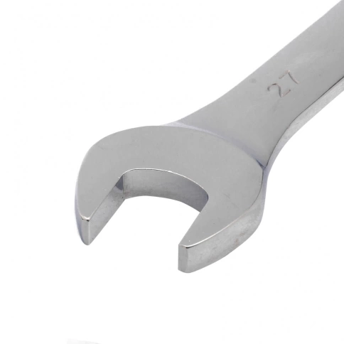 Ключ комбинир.трещоточный зеркальный хром CrV Matrix фото 28