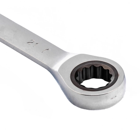 Ключ комбинир.трещоточный зеркальный хром CrV Matrix фото 13