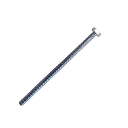 Болт 20х200 мм класс прочности 10.9 DIN 933 полная резьба, оцинкованный фото 1