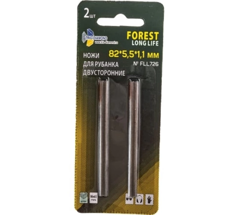 Ножи д/рубанка эл-го двустор.серия Forest Long Life 2 шт фото 1