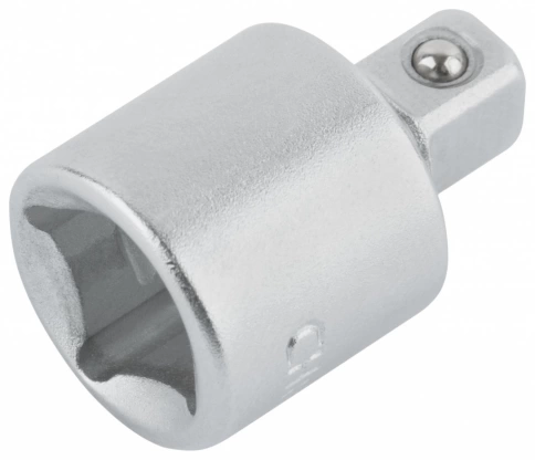 Переходник для воротка Профи CrV 1/4"(П)-3/8"(М) фото 1