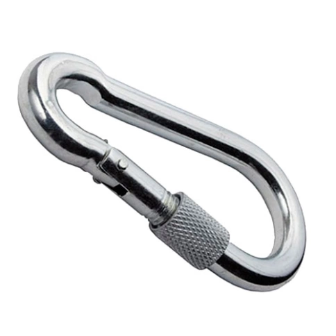 Карабин c фиксатором 10 мм ОЦ DIN5299D, 10 шт. фото 5