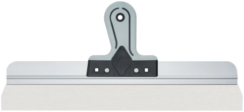 Шпатель фасадный Профи, нержавеющая сталь, прорезиненная ручка 450 мм фото 1