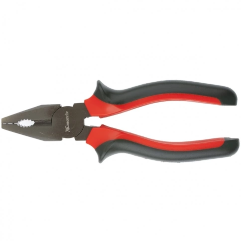 Плоскогубцы комбинир мини Black Nickel, двухкомпонент.рук. 160 мм Matrix фото 1