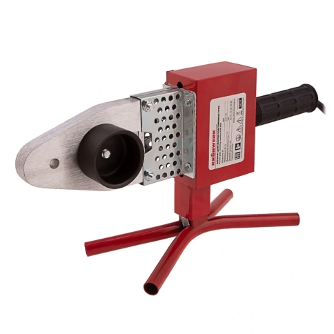 Аппарат сварочный для пластик.труб KW800 800Вт,300градС,d труб 20/25/32/40/50/63мм,мет.кейс Kronwerk фото 1