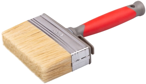 Макловица PRO, 70% ПБТ/30% натур.светл.щетина, 2-х ручка, нерж.обжим, фото 4