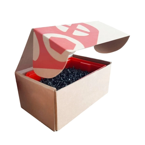 Саморез по гипсокартону 3,5х51 мм, крупная резьба, фосфатированный,  400 шт. в контейнере фото 4