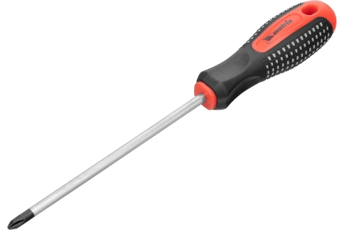 Отвертка Fusion PH2x150 мм, CrV, трехкомпонентная рукоятка antislip Matrix фото 1