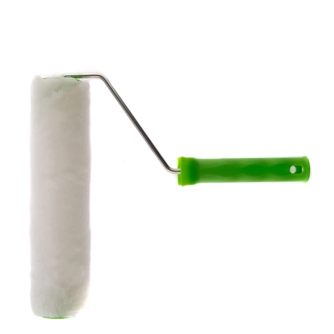 Валик искусств. мех с ручкой d-48 мм d руч. 6 мм ворс 15 мм 250 мм полиэстер Сибртех фото 1