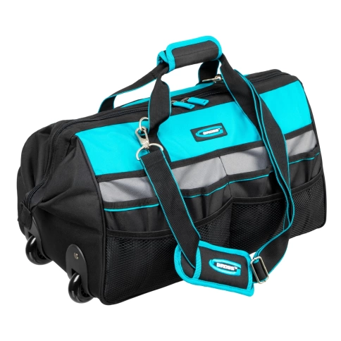 Сумка для инструмента 500х280х290мм выдвиж.рук., колеса, наплеч.рем. Gross фото 1