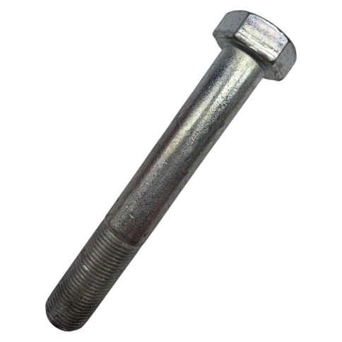 Болт М18х1,5х120 мм, класс прочности 10.9 DIN 960, неполная резьба, оцинкованный фото 1