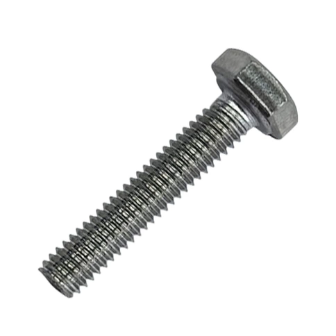 Болт 10х25 мм DIN 933 нержавеющий А2, полная резьба фото 1