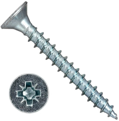 Шуруп саморез потайной для дерева Б 4х45 БЦ, 10 шт. фото 5