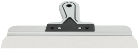 Шпатель фасадный Профи, нержавеющая сталь, прорезиненная ручка 350 мм фото 3