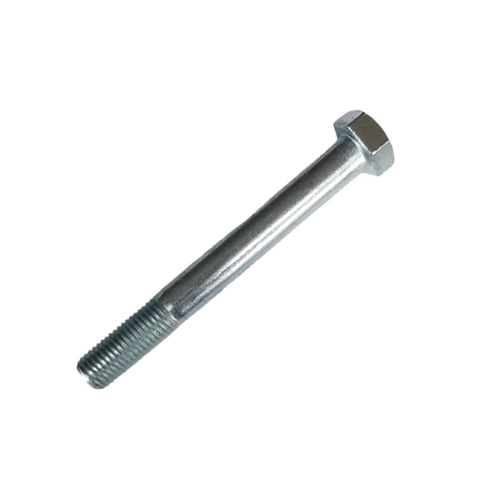 Болт 18х160 мм класс прочности 8.8 DIN 931 неполная резьба, оцинкованный фото 1